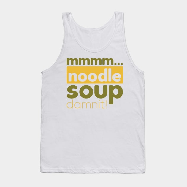 Mmm... noodle soup Tank Top by polliadesign